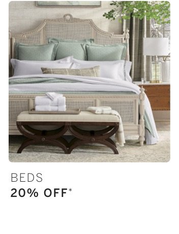 20% Off Beds*