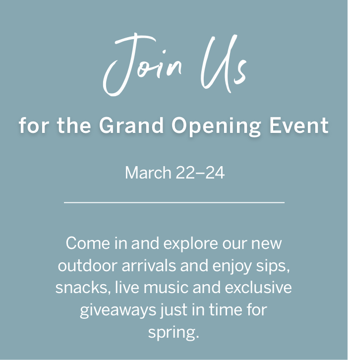 Join us for the grand opening event March 22-24