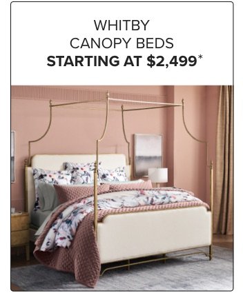 Whitby Canopy Beds Starting at \\$2,499*