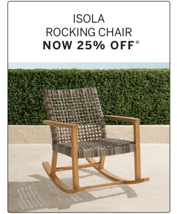 Isola Rocking Chair Now 25% Off*