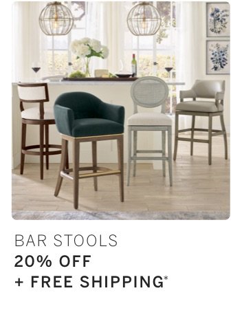 Barstools Up to 20% off + Free shipping*