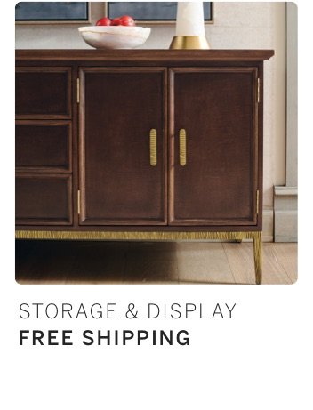 Storage & Display Free Shipping*