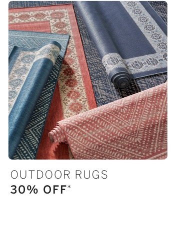 Outdoor Rugs 30% off*