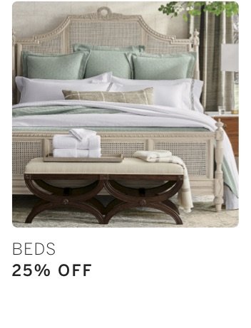Beds 25% off*