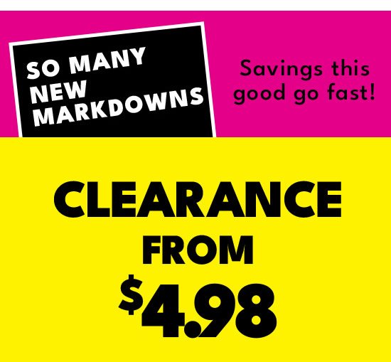 Clearance Sale