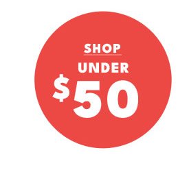 Shop Under 50