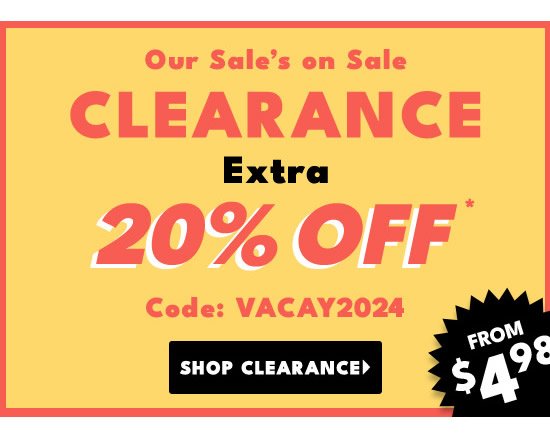 Shop Clearance