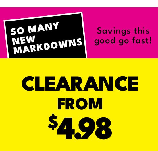 Clearance Sale