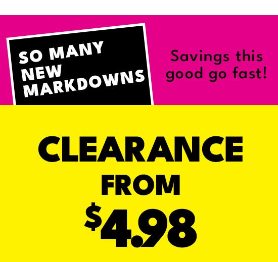 Clearance Sale