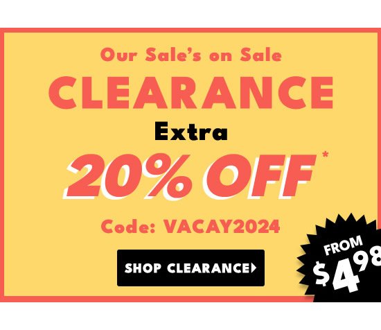 Shop Clearance