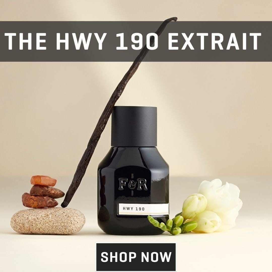 Image of HWY 190 Fragrance with text that reads, "There's nothing quite like HWY 190."