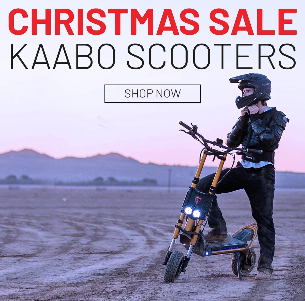 Christmas Sale On Kaabo Scooters