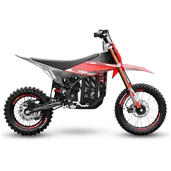 10Ten MXE-RS 14/12 3kW 65cm Electric Dirt Bike Red/Black