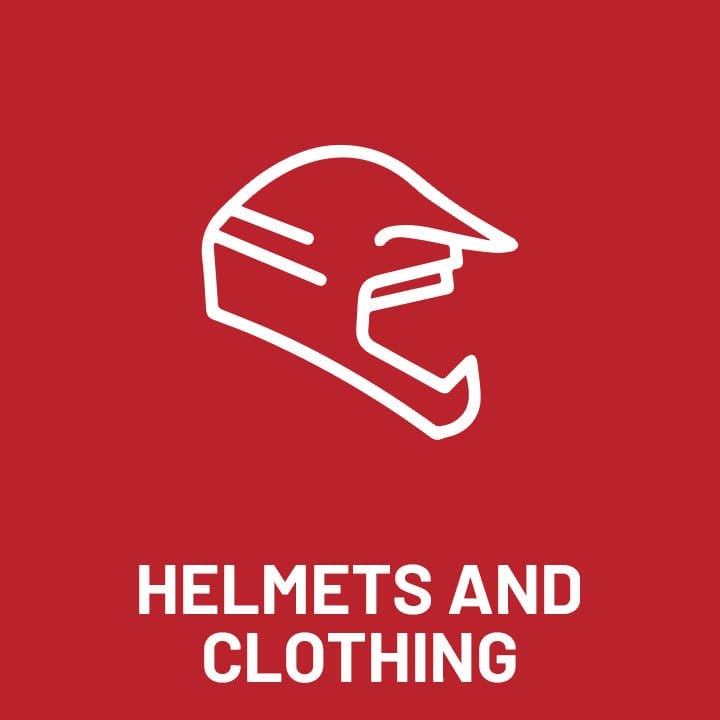 Helmet and Clothing Range