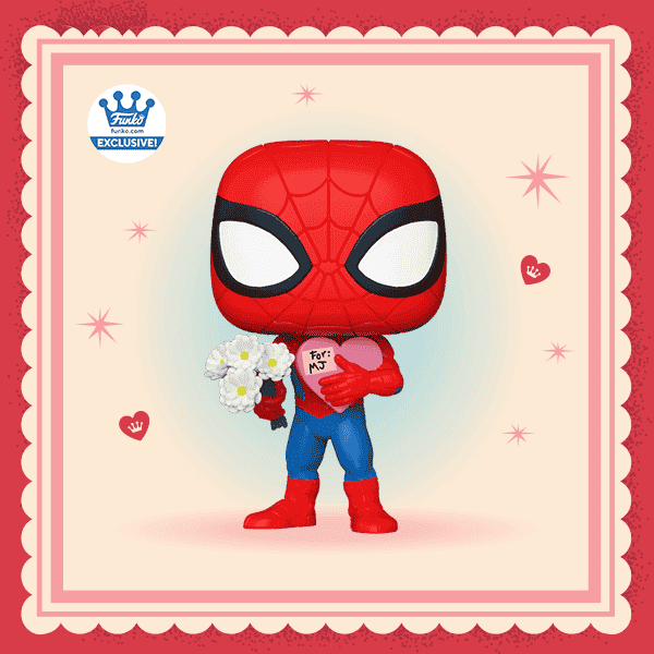 SPIDER-MAN (WITH FLOWERS)