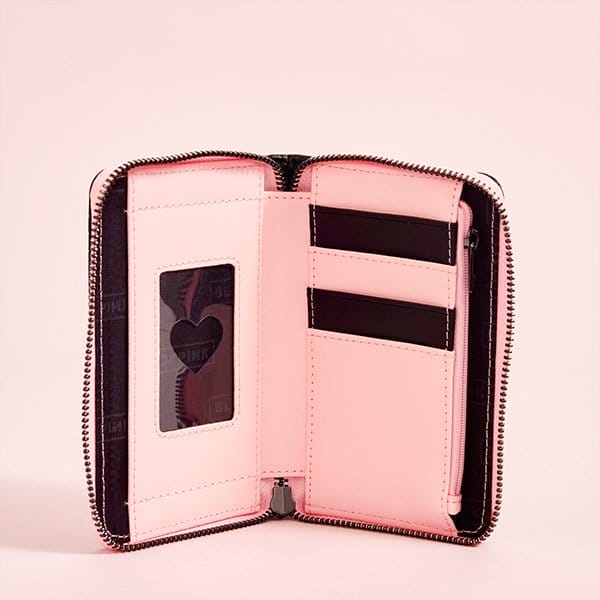 BLACKPINK HEART ZIP AROUND WALLET