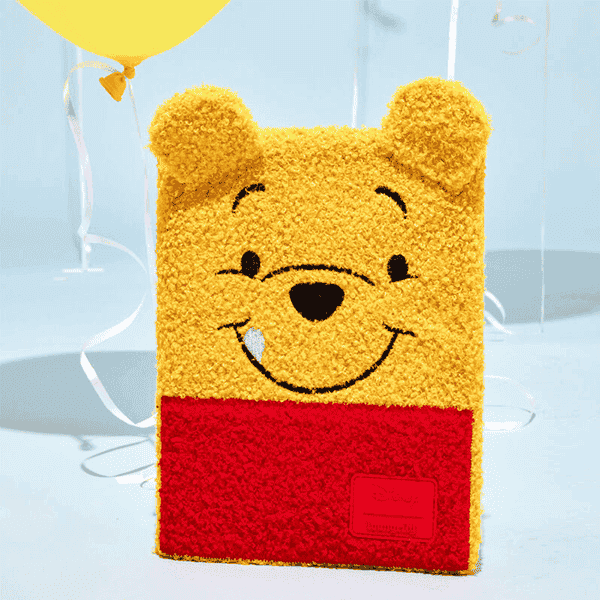 WINNIE THE POOH PLUSH JOURNAL