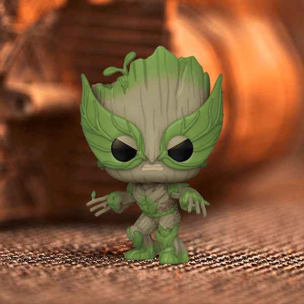 GROOT AS WOLVERINE