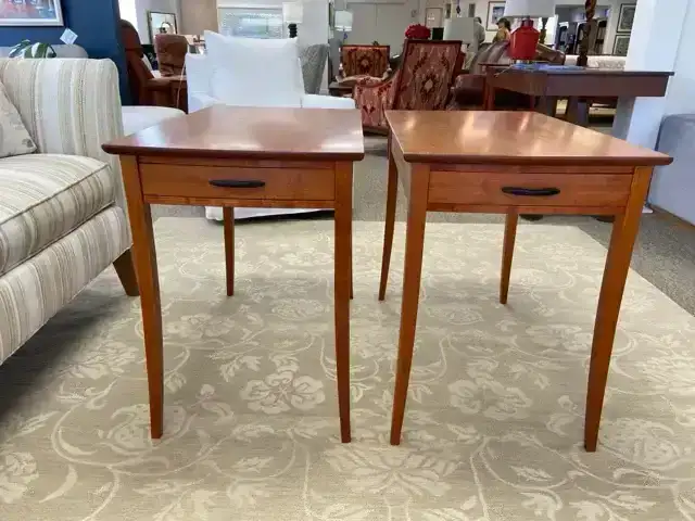  Pair of Thomas Moser Side Tables 