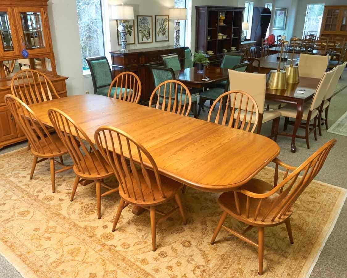  Bent Bros Oak Table & Chair Sets 