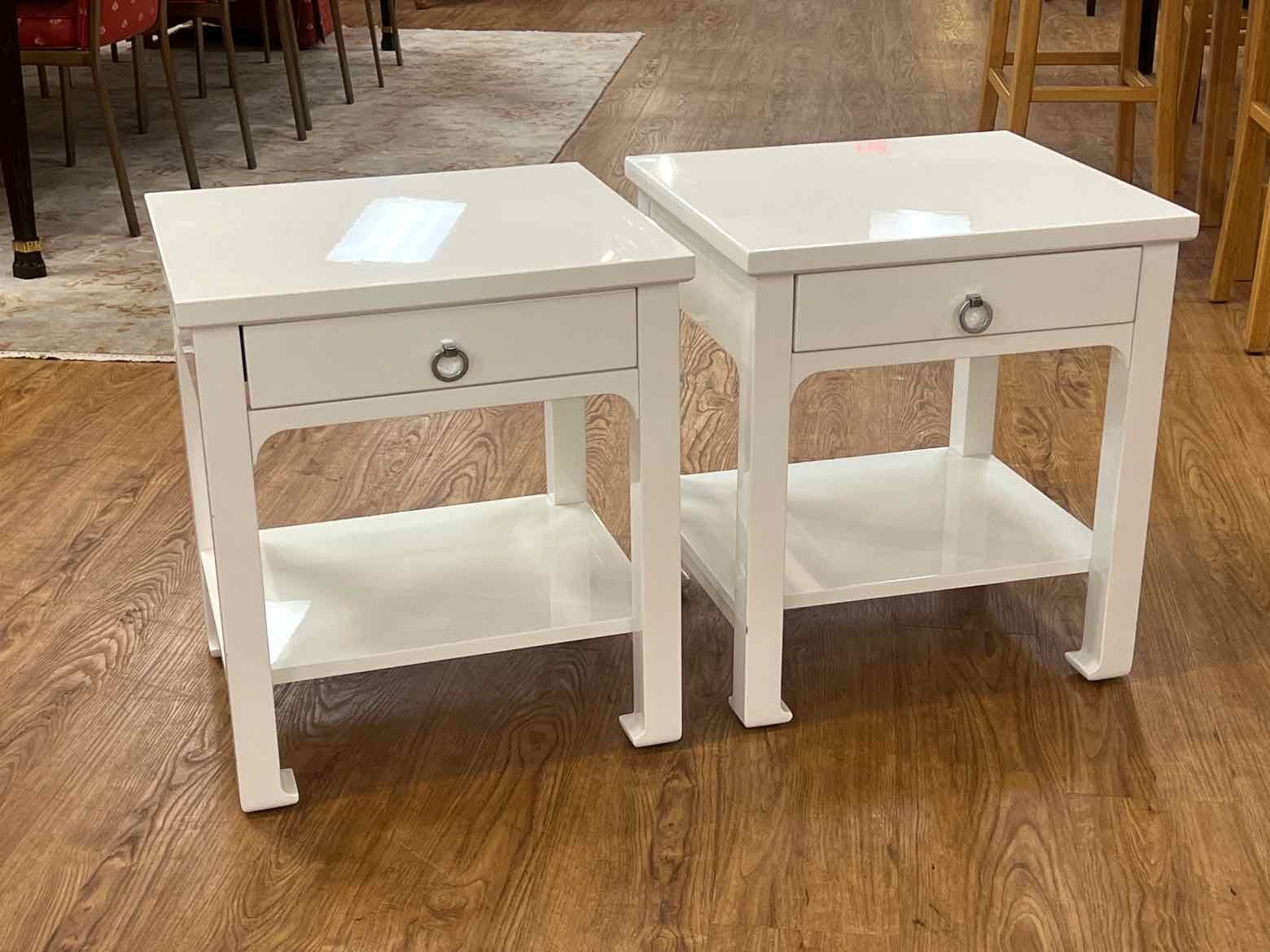  Pair of Happy Chic by Jonathan Adler 'Harlow' Side Tables 