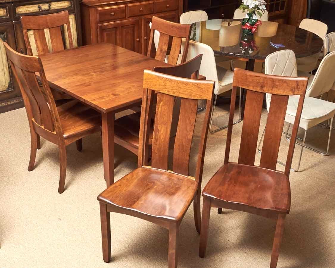  Trailway Cherry Table With 2 12