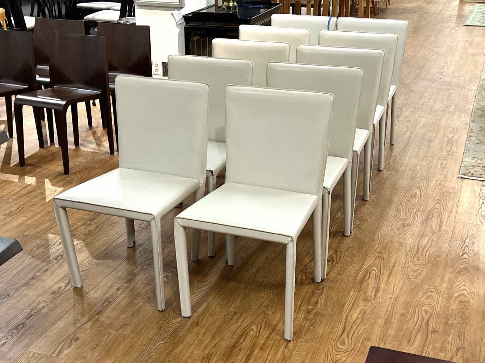  Set of 10 'Folio' Crate & Barrel Dining Chairs 