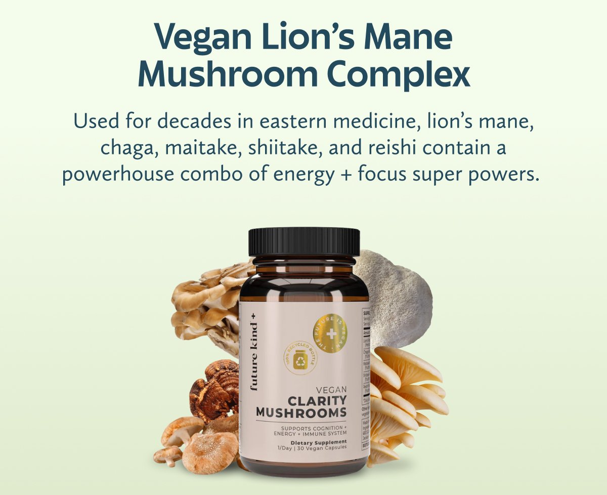 Vegan Lion's Mane Mushroom Complex