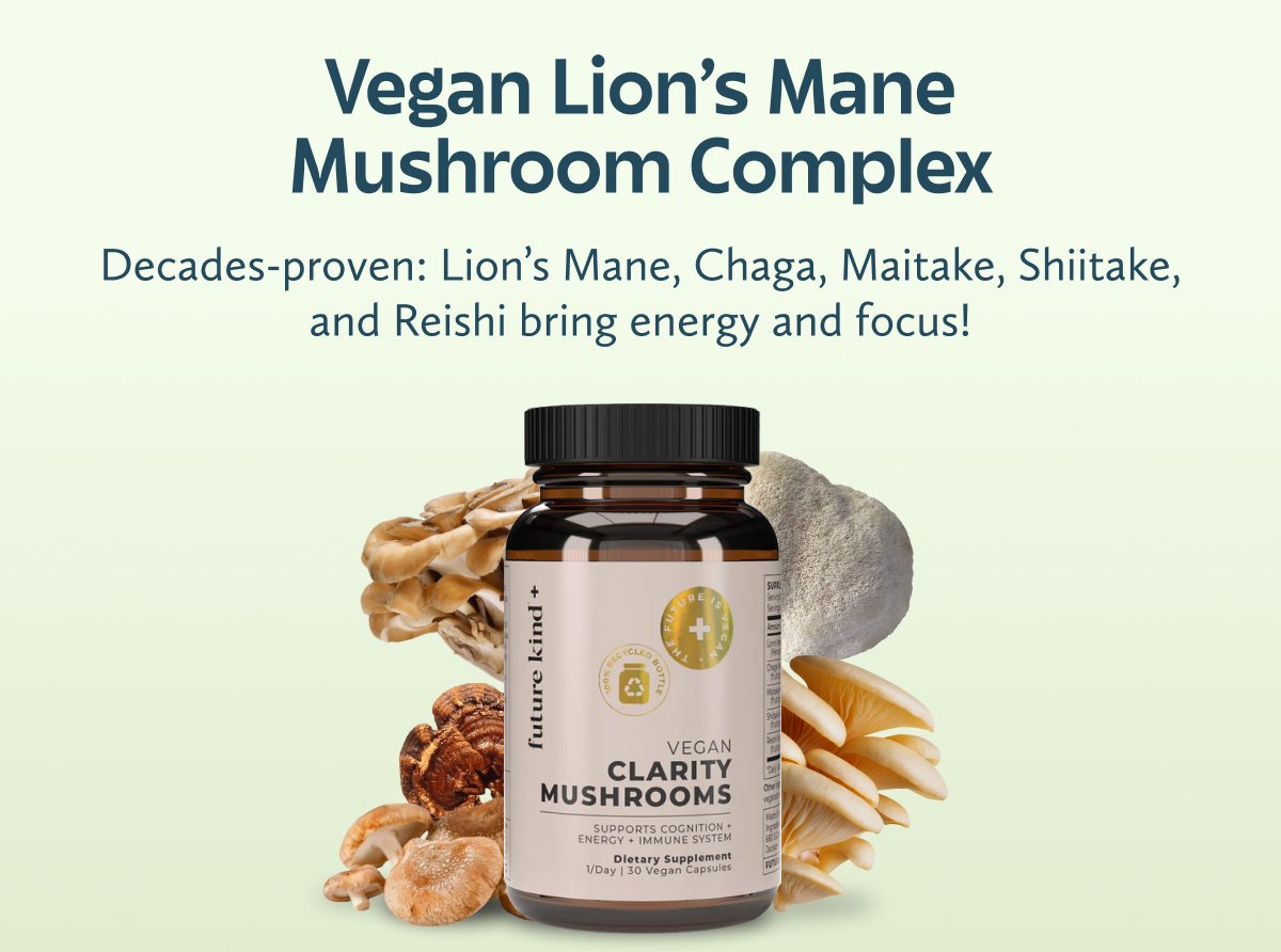 Vegan Lion's Mane Mushroom Complex