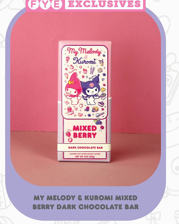 My Melody & Kuromi Mixed Berry Dark Chocolate Bar