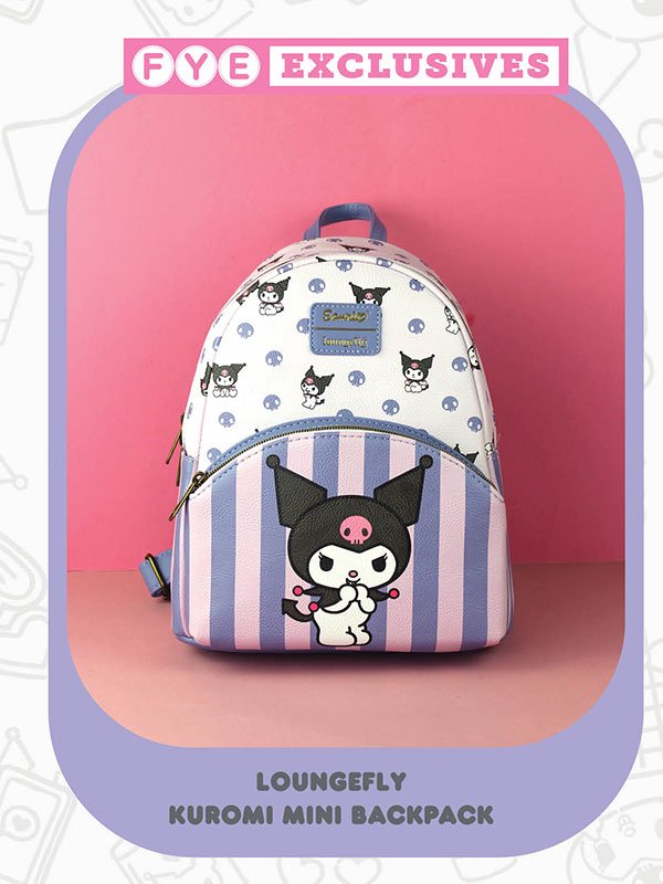 Loungefly Kuromi AOP Mini Backpack