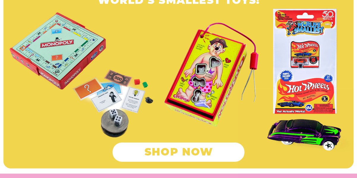 Worlds Smallest Toys