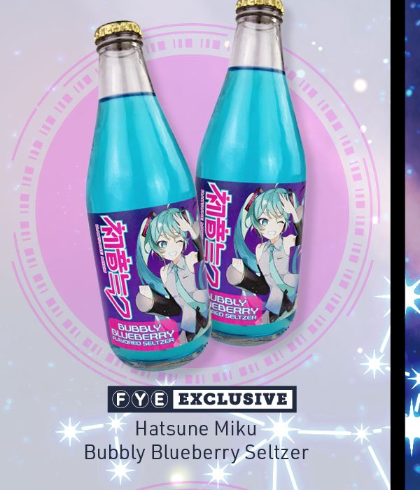Hatsune Miku Bubbly Blueberry Seltzer