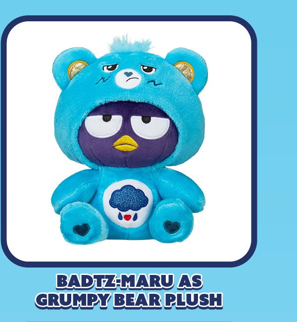Badtz Maru As Grumpy Bear Plush