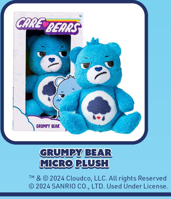 Grumpy Bear Micro Plush