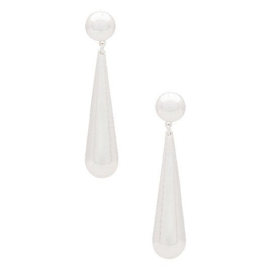 Image of SHASHI Silver Linnéa Drop Earrings