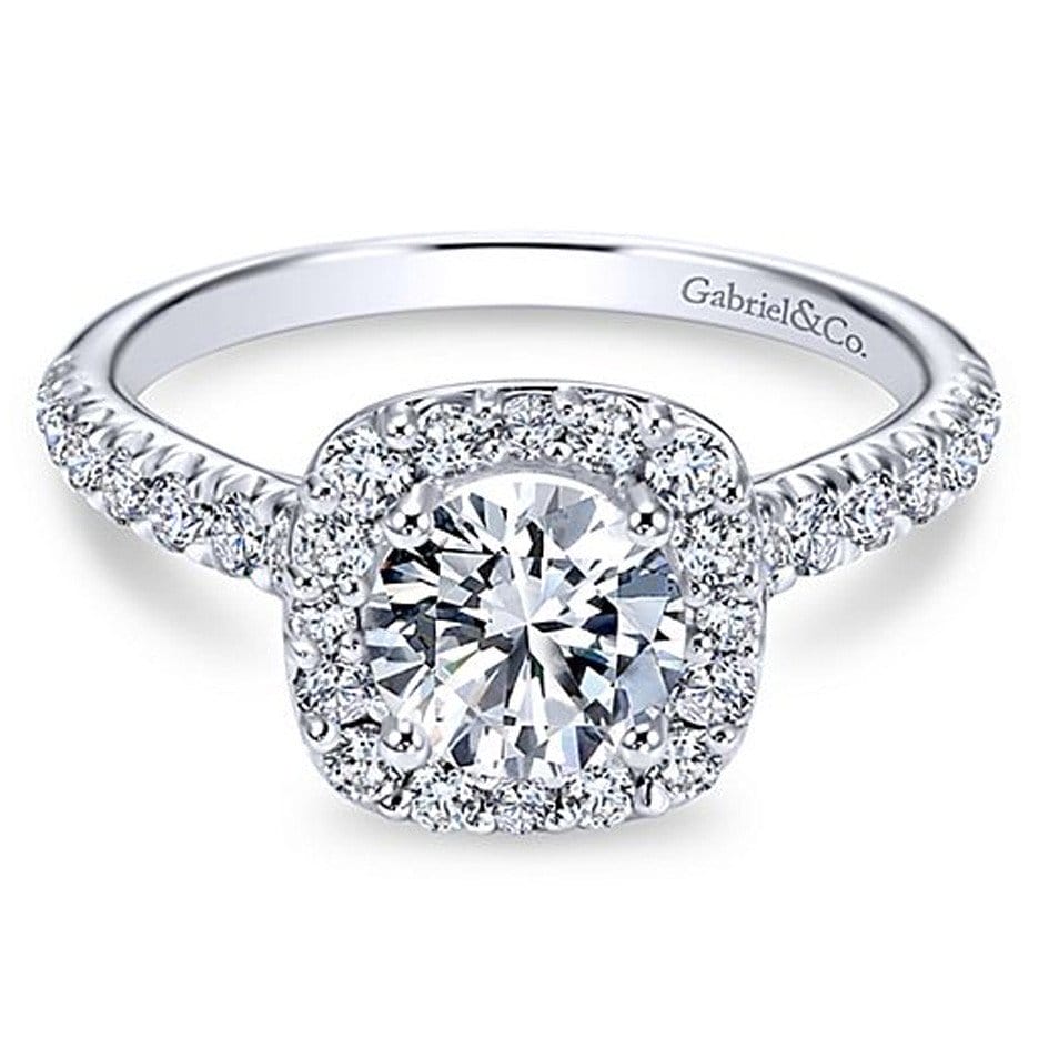 Image of Lyla Halo Preset Engagement Ring