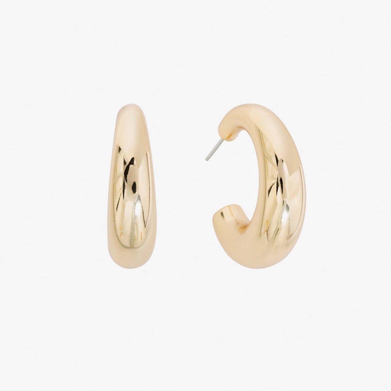Image of SHASHI Gold Izumi Hoop Earrings