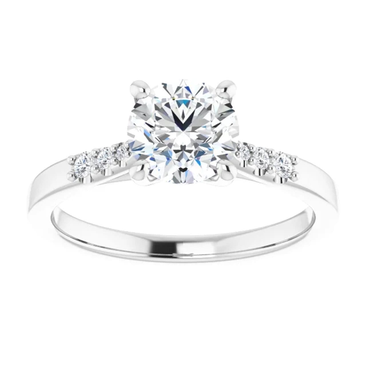 Image of Mia Straight Preset Engagement Ring