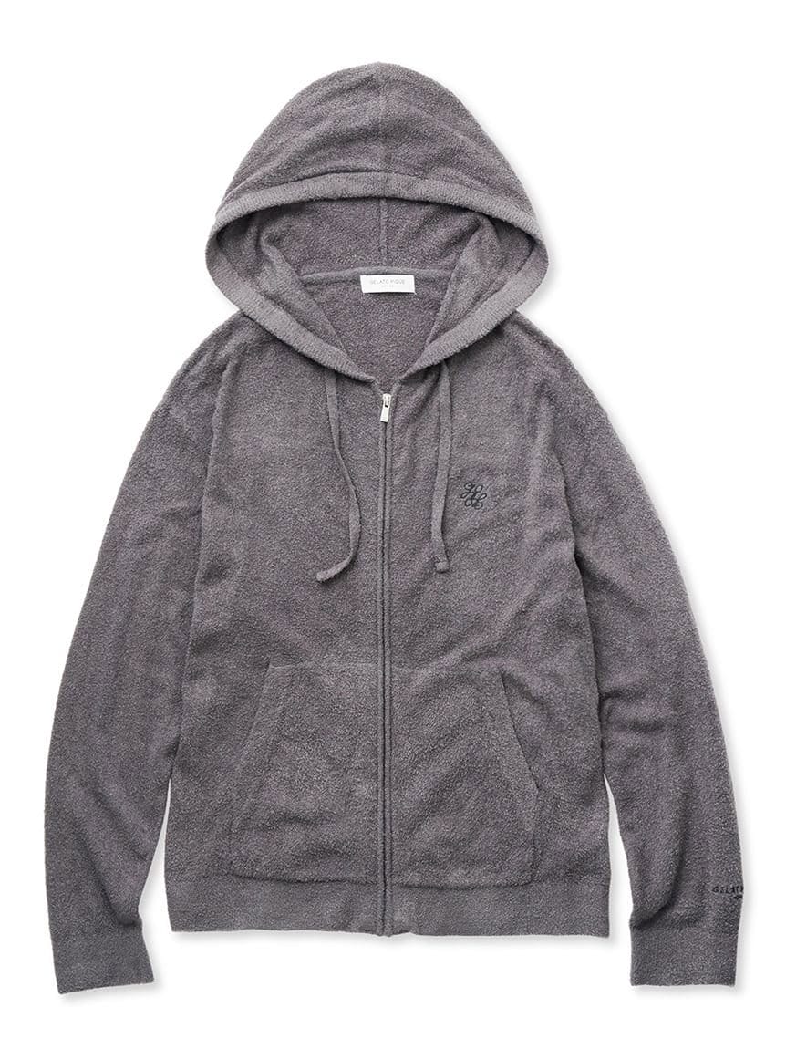 SMOOTHIE ZIP UP HOODIE