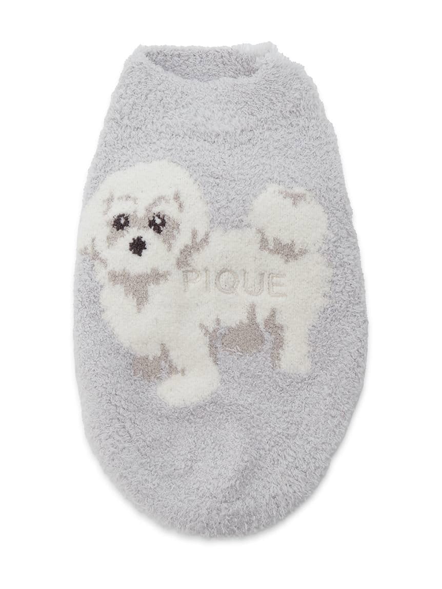 [CAT&DOG] HIGH NECK MALTESE PATTERN PET CLOTHING