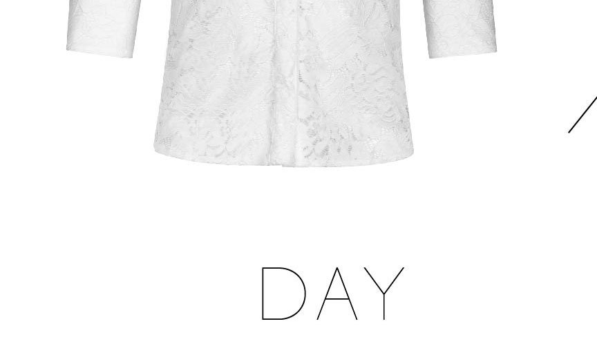 Meri Lace Shirt - White >> Shop Now
