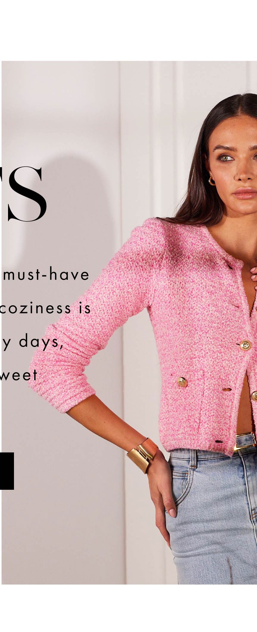 Diana Cardigan - Pink >> Shop Now