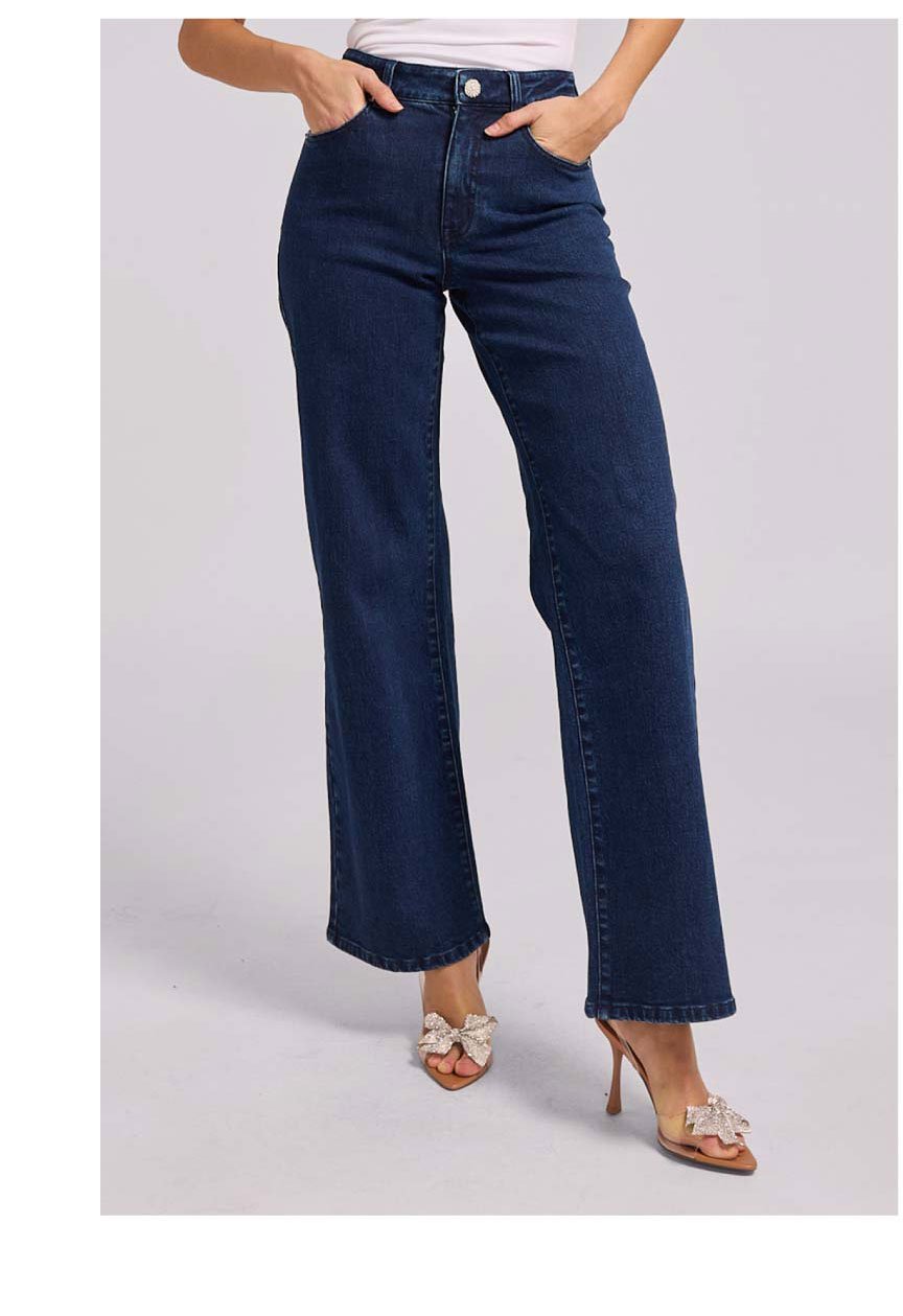 Judith Denim Pants - Indigo >> Shop Now