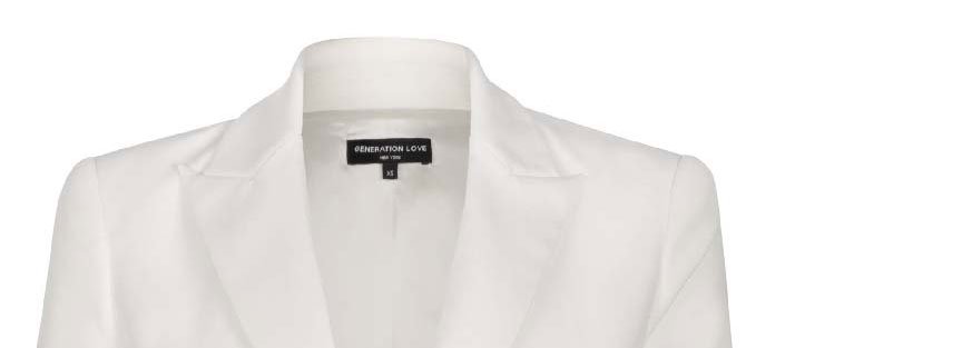 Melbourne Blazer - White >> Shop Now