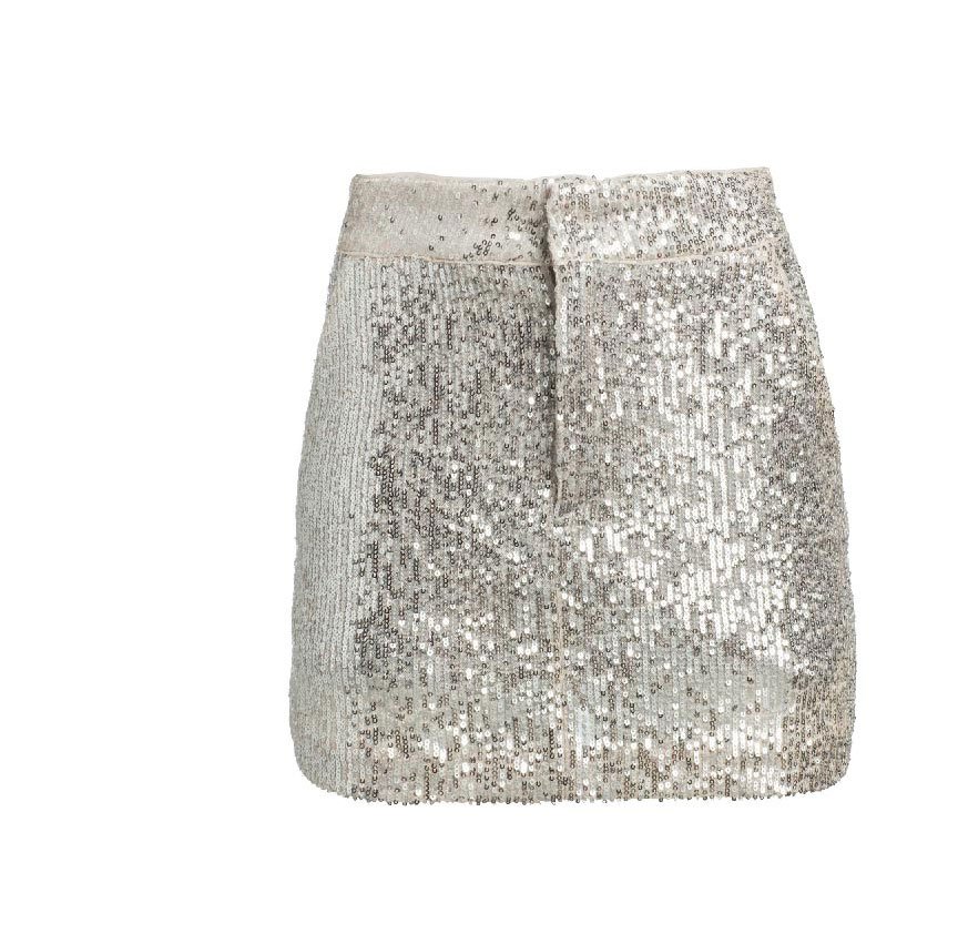 Daphne Sequin Mini Skirt >> Shop Now