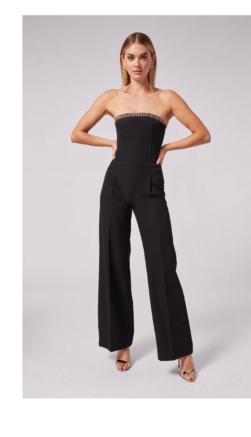 Elore Crepe Jumpsuit - Black >> Shop Now