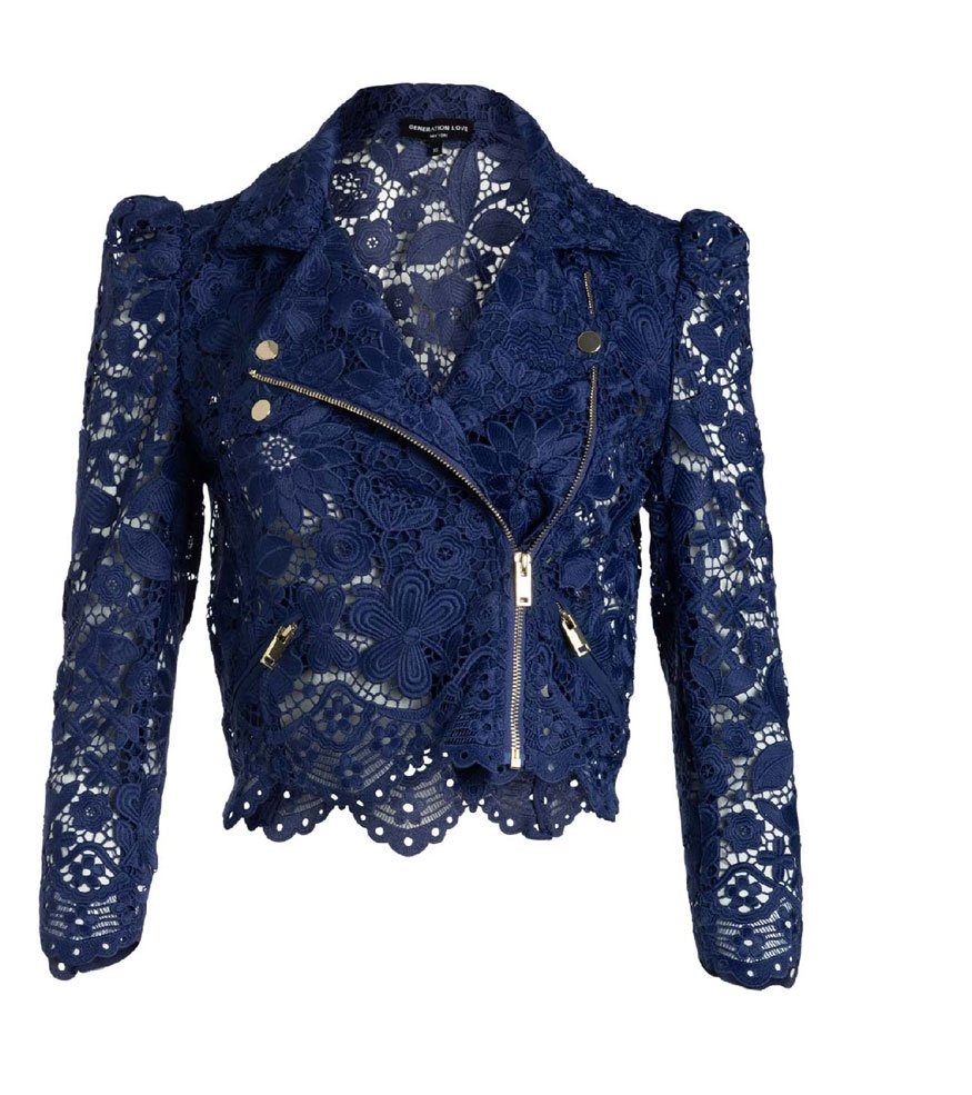 Malibu Lace Jacket - Navy >> Shop Now