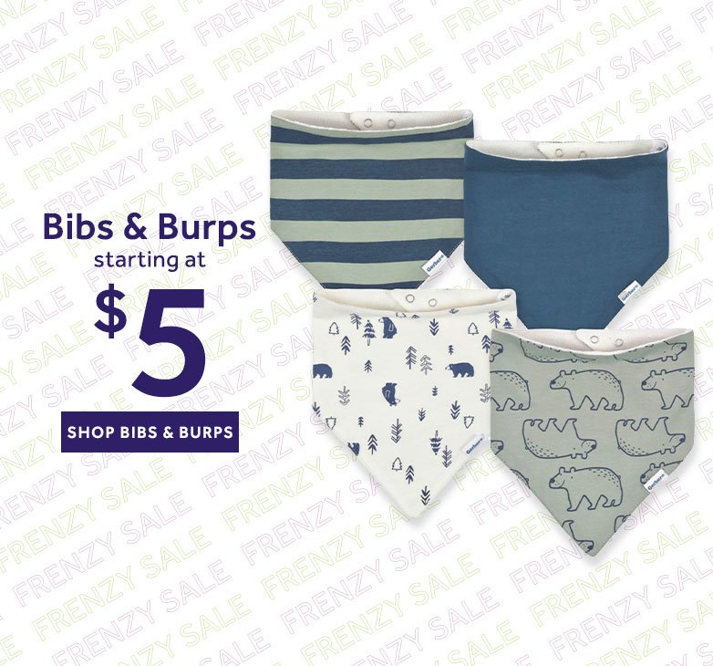 Bibs & Burps Starting at \\$5