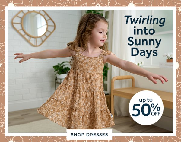 Twirling Into Sunny Days up to 40% off